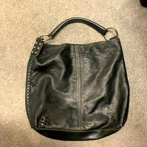 Fossil black leather purse